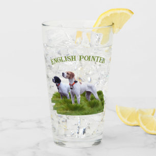 Verre Pointeur anglais, chasse aux oiseaux