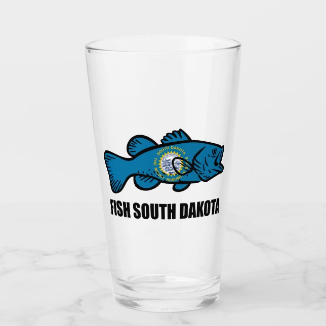 Verre Poisson Dakota du Sud (Devant)