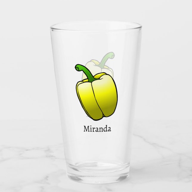 Verre Poivre jaune (Devant)