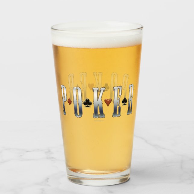 Verre Poker (Devant (rempli))