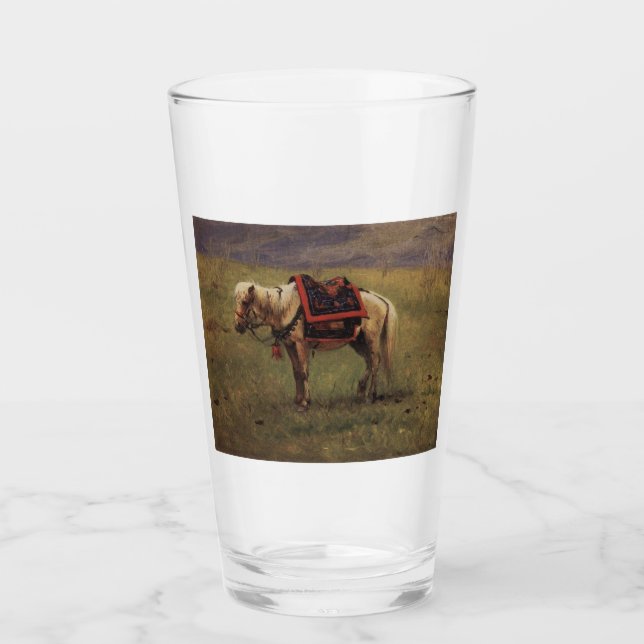 Verre Poney himalayen (Petit Cheval) (Vasily Vereshchagi (Devant)