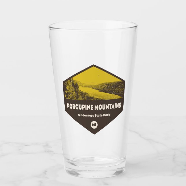 Verre Porcupine Mountains Wilderness State Park Michigan (Devant)
