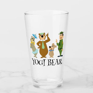 Verre Pose classique Yogi Bear and Friends