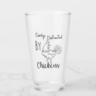 Verre Poulets en détresse