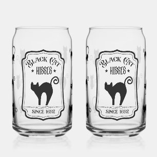 Verre pour amateur de chats effrayants