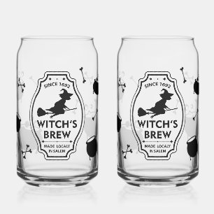Verre pour canette de bière à l'esthétique de sorc