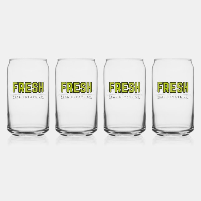 Verre pour canette FRESH (ensemble de 4) (Recto)