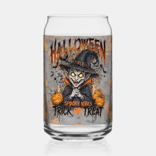 Verre pour canette Halloween Vampire Effrayant
