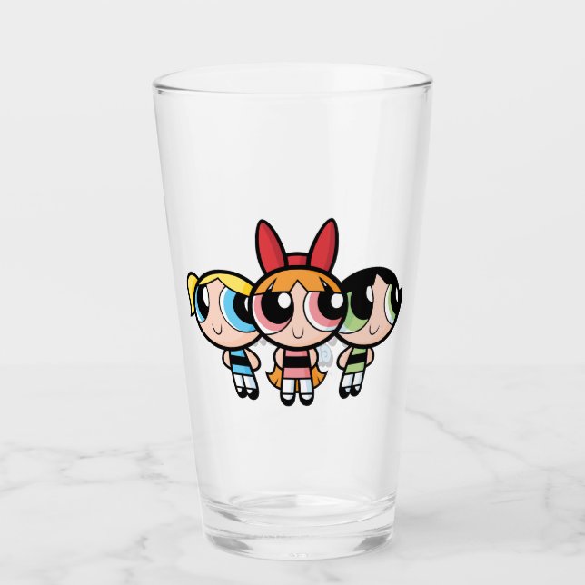 Verre Powerpuff Girls : Sucre, épices et tout Nice (Devant)
