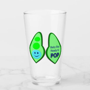 Verre Prêt pour la pop Baby Boy Pea Blue