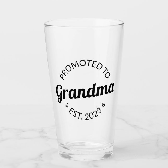 Verre Promu À Grand-Mère Est. 2023 I (Devant)