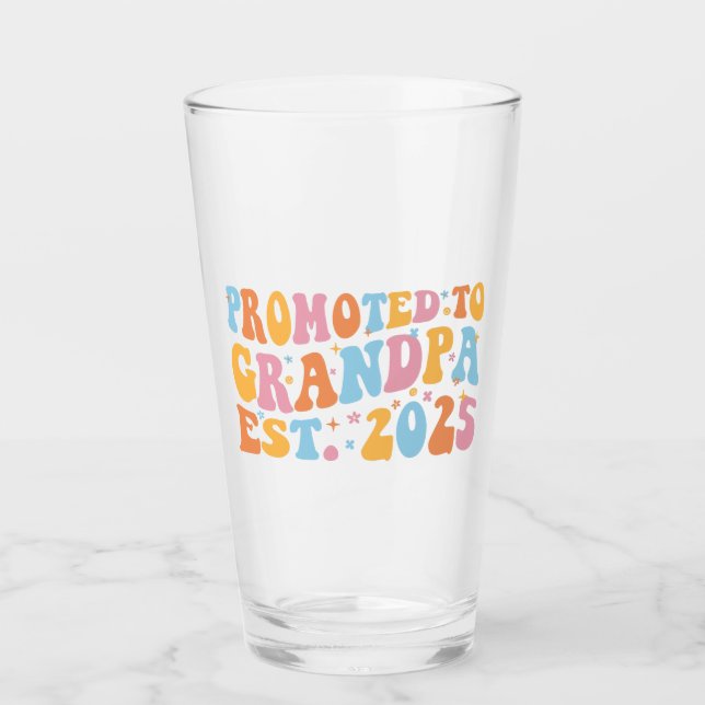 Verre Promu À Grand-Père Est. III 2025 (Devant)