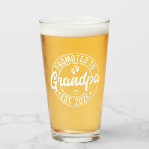 Verre Promu Grand-père Ét 2025, Cadeaux Pour Nouveau Pap