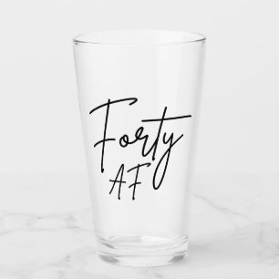 Verre Quarante ans, c'est la vie - Cadeau d'anniversaire