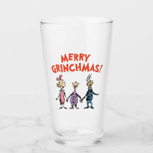 Verre Qui se tient par la main Joyeux Grinchmas