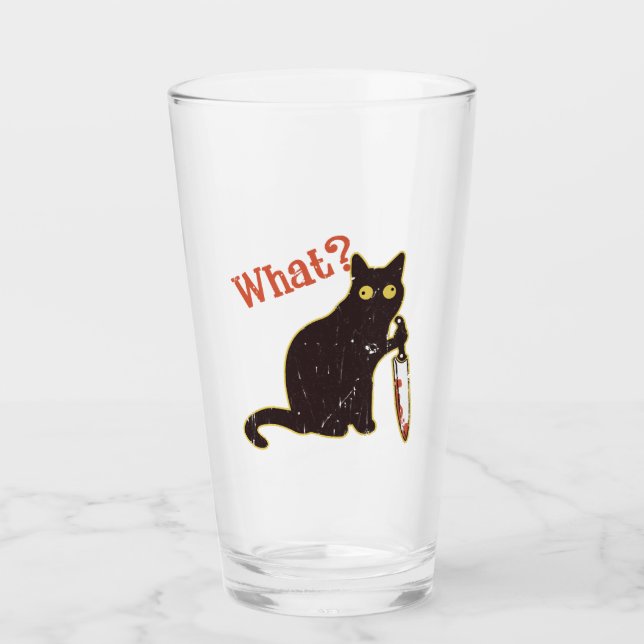 Verre Quoi - propriétaire de chat (Devant)