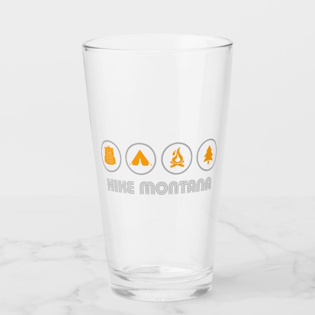 Verre Randonnée dans le Montana (Devant)