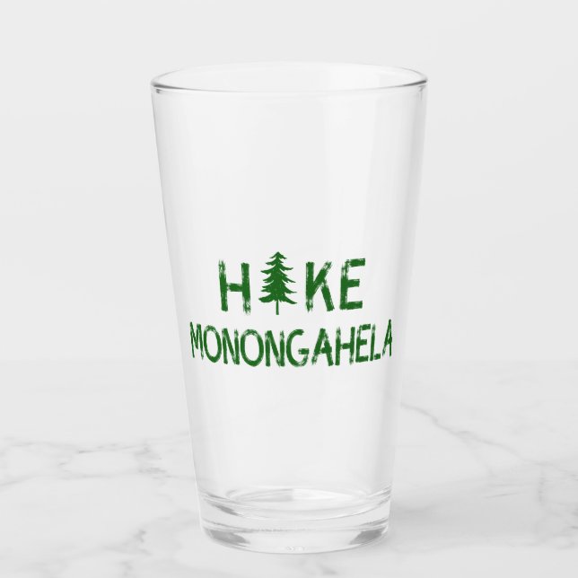 Verre Randonnée Monongahela Arbre de Virginie-Occidental (Devant)