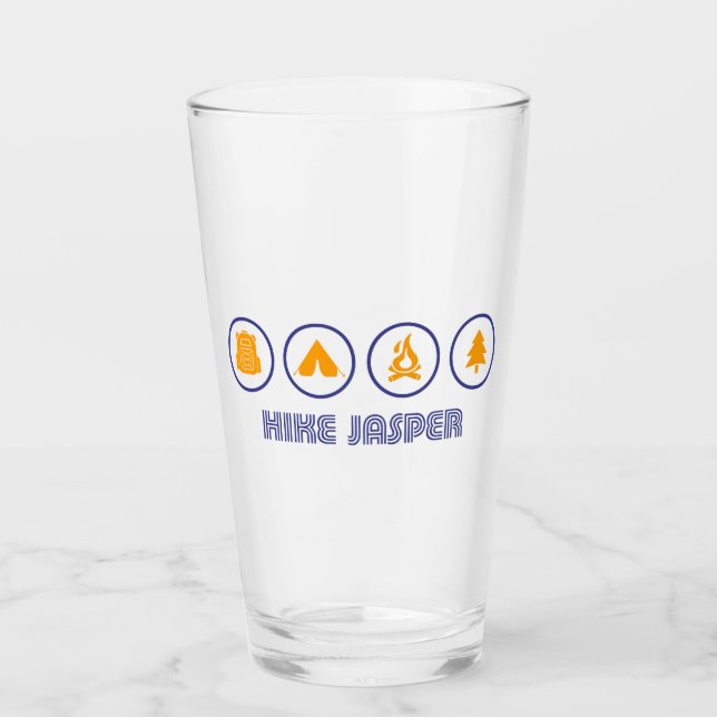 Verre Randonnée Parc national Jasper (Devant)