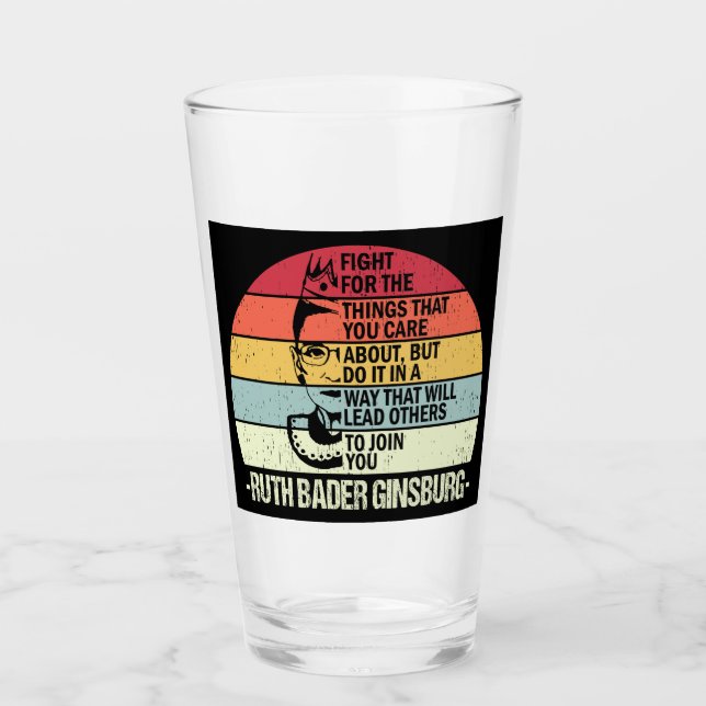 Verre RBG Mug, Combattez Pour Les Choses Qui Vous Intére (Devant)
