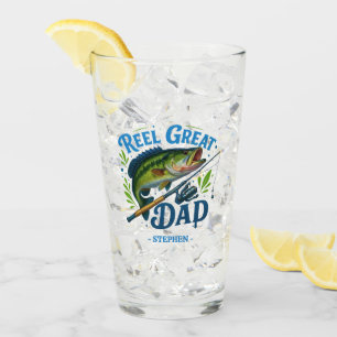 Verre Reel Great Papa - Baguette de pêche et poisson