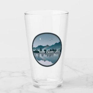 Verre Reflet Maryland du lac Deep Creek