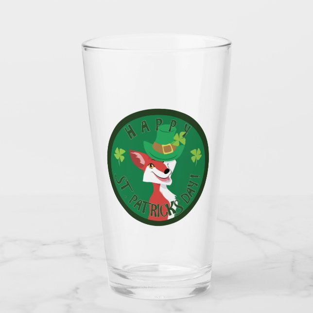 Verre Renard de la Saint Patrick (Devant)