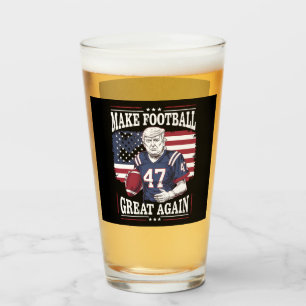 Verre Rendre le football génial à nouveau drapeau améric