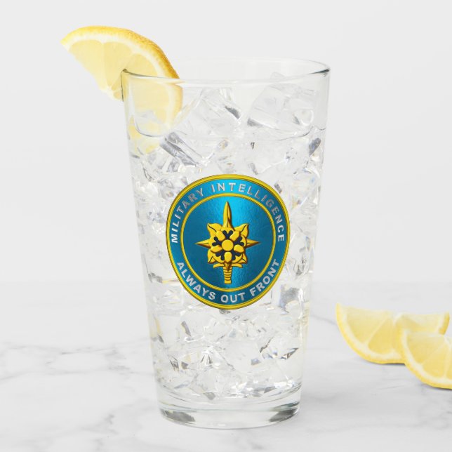 Verre renseignement militaire (Devant glace)
