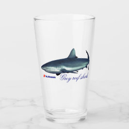 Verre requin gris cool