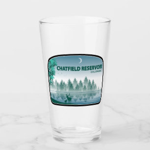 Verre Réservoir Chatfield Colorado Cerf