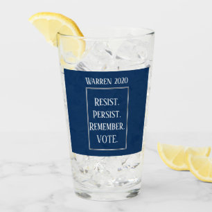 Verre Résister Persist Se souvenir du vote Elizabeth War
