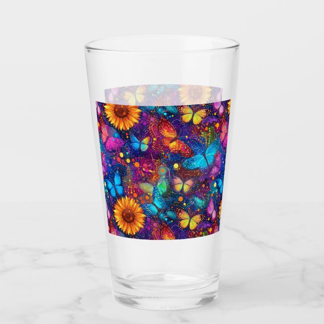 Verre Rêve de papillon lunaire (Devant)