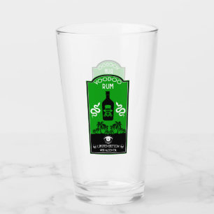 Verre rhum vaudou des Caraïbes