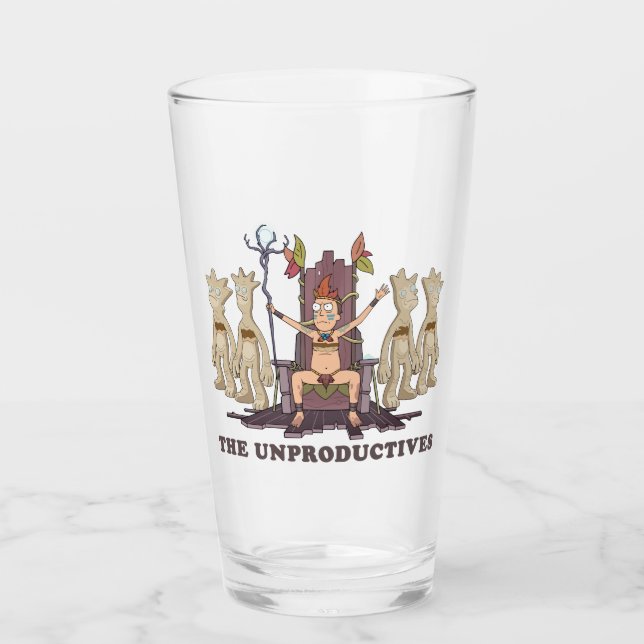 Verre RICK ET MORTY™| Les Sans-Peuples (Devant)