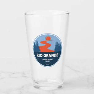 Verre Rio Grande Rivière sauvage et Pittoresque