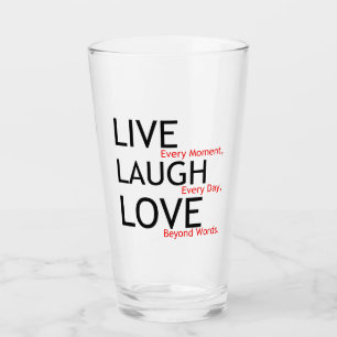 Verre rire vivant amour
