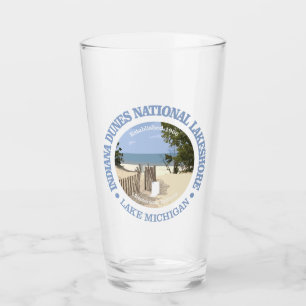 Verre Rive d'un lac de ressortissant de dunes de