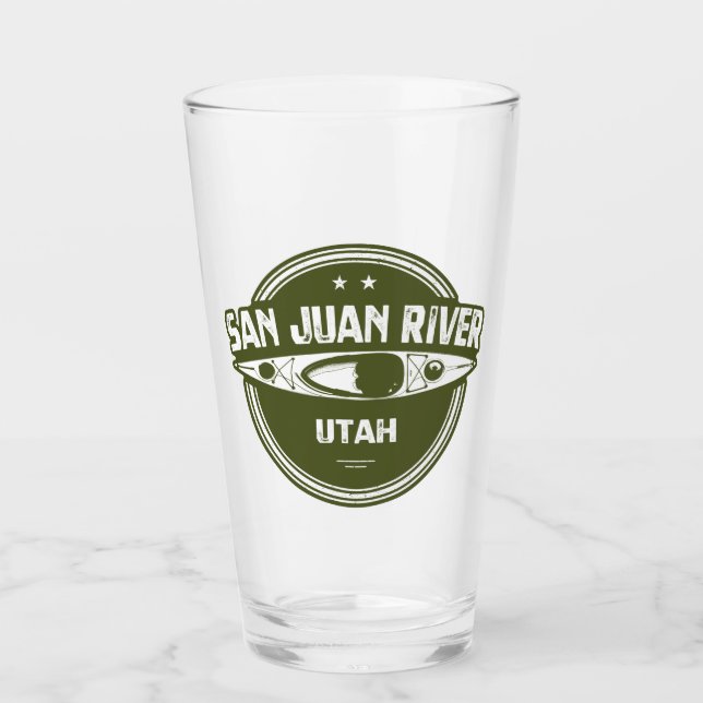 Verre Rivière San Juan, Utah (Devant)