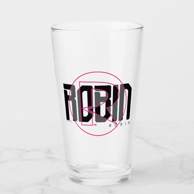 Verre Robin Hi-Tech Nom Graphique (Devant)