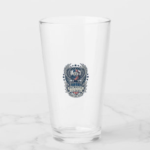 Verre Rocker du bandana patriotique Méta musique Old Glo