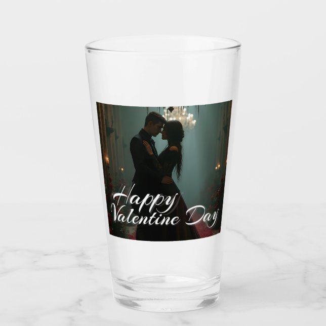 Verre Romance dans la salle Rose pour la Saint Valentin (Devant)