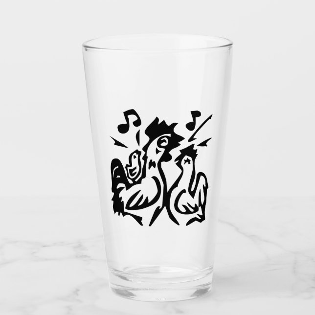Verre Rooster (Devant)