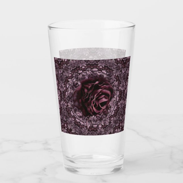 Verre Rose Mandala (Devant)