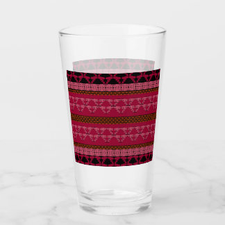 Verre Roses Têtes de Rose
