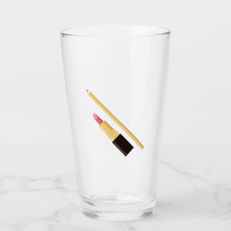 Verre Rouge à lèvres rose