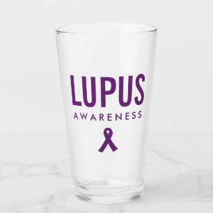 Verre Ruban de sensibilisation Lupus pourpre