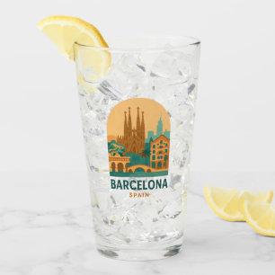 Verre Sagrada Familia Barcelone Espagne intemporel