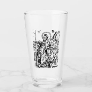 Verre Saint Georges et le Dragon Grand Martyr