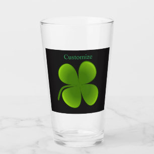 Verre Saint Patrick, Shamrock vert